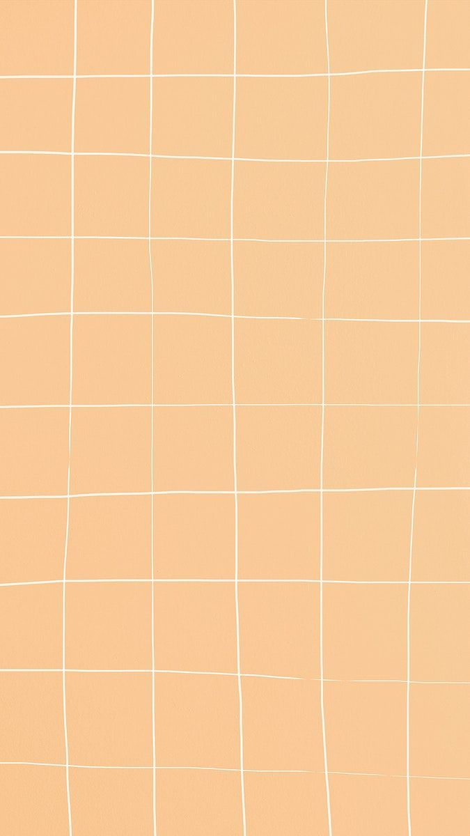 A peach background with a white grid - Grid