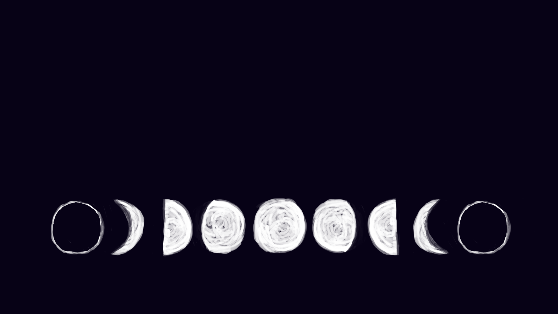 Moon Phases Bright Things