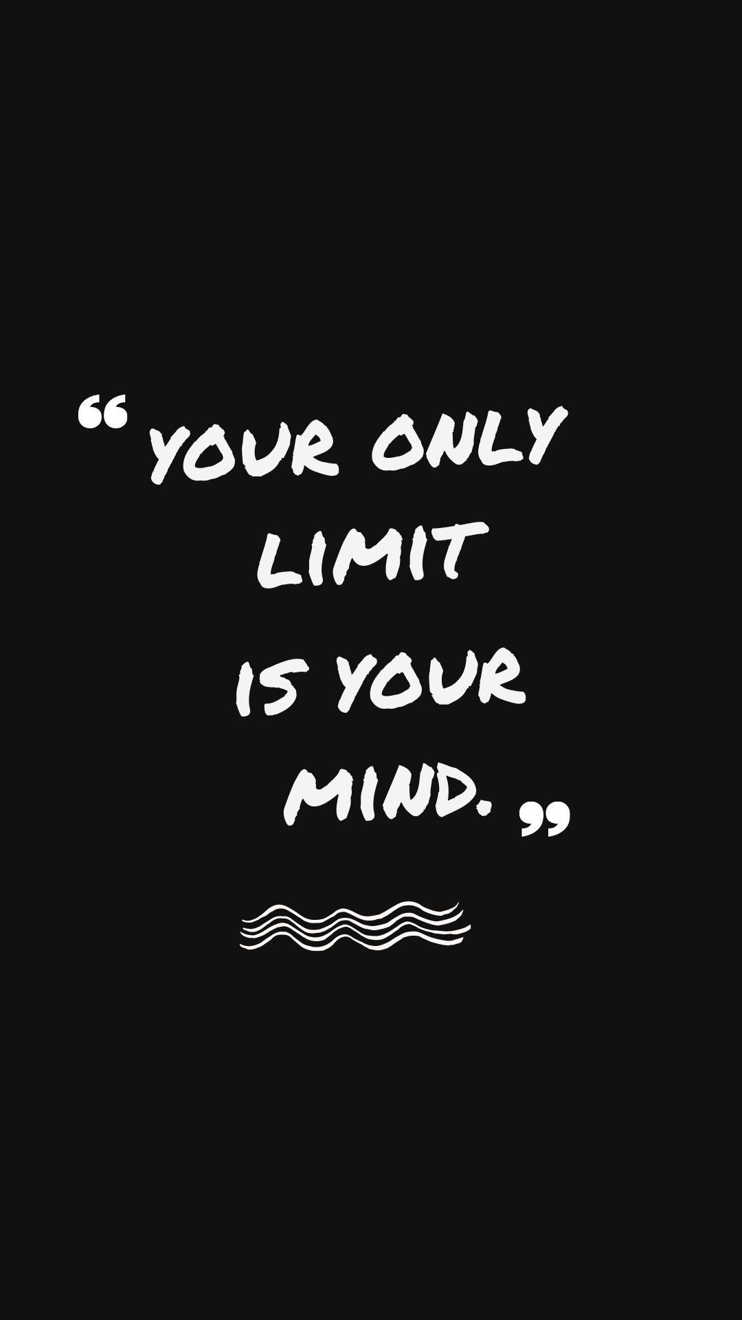 Your only limit is the amount of effort you put in - Motivational, gym, inspirational, positivity