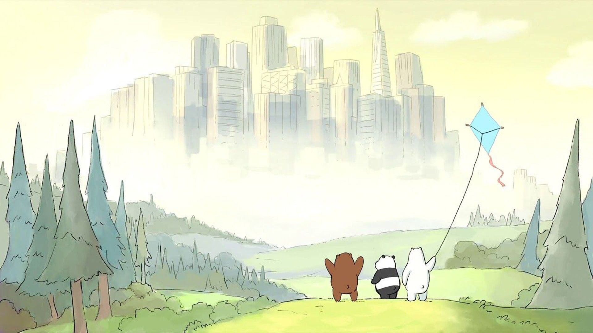 We bare bears wallpaper for computer backgrounds desktop backgrounds free download 1920x1080 - We Bare Bears