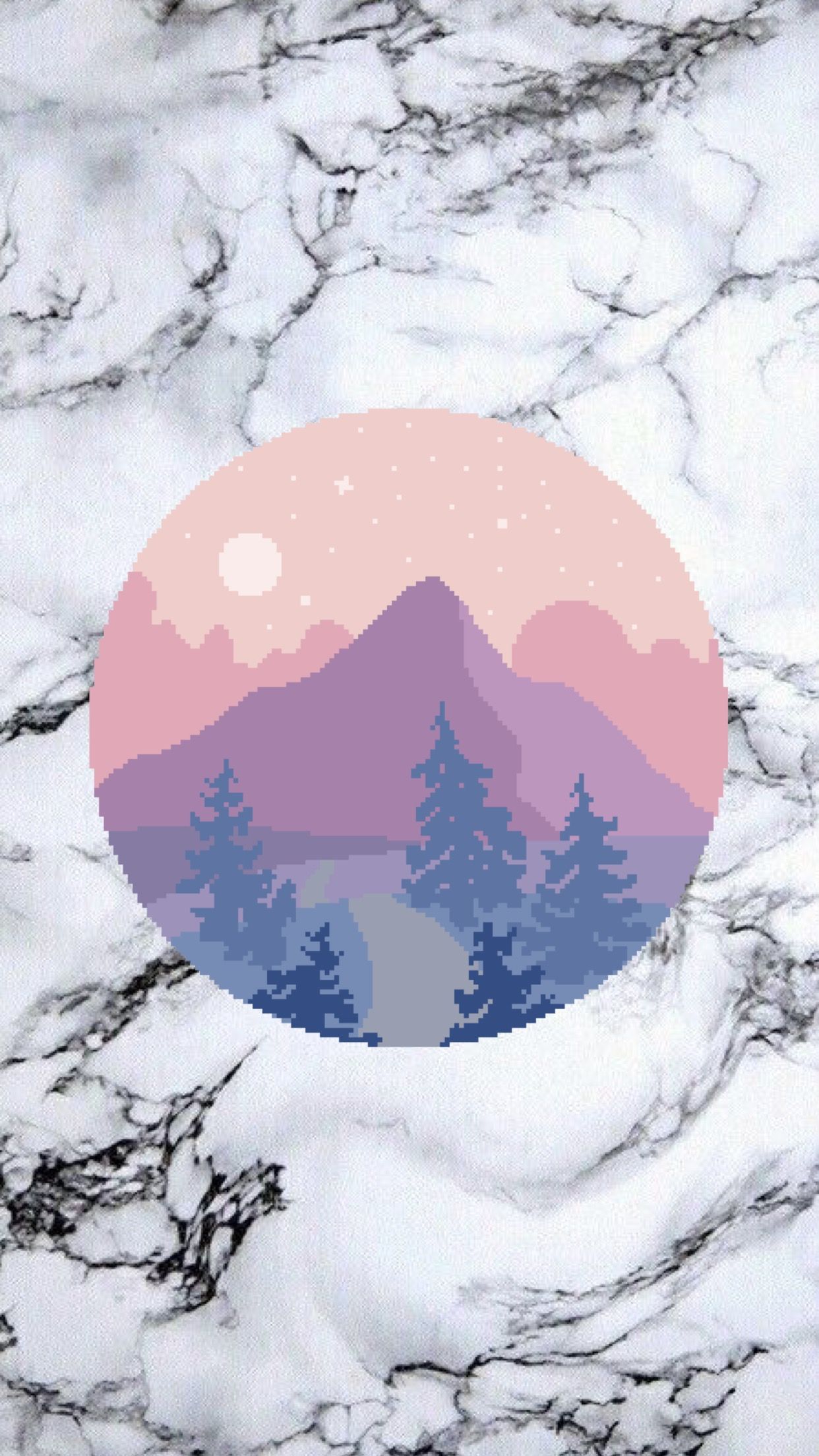 Iphone wallpaper background with mountains and trees - Mountain