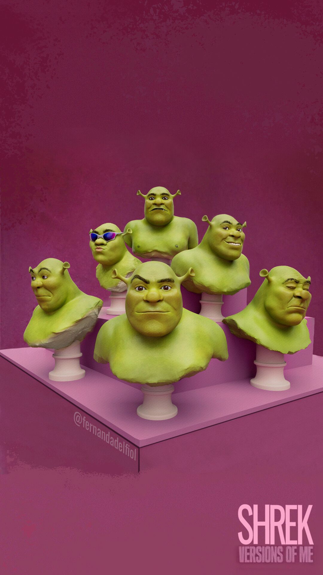 Shrek versions of me