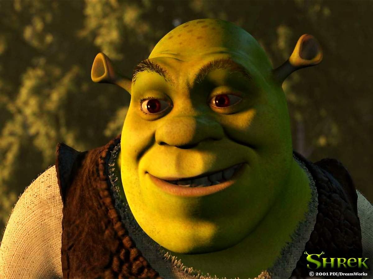 Wallpaper Shrek, Smile, Animated Cartoon. Best Free picture