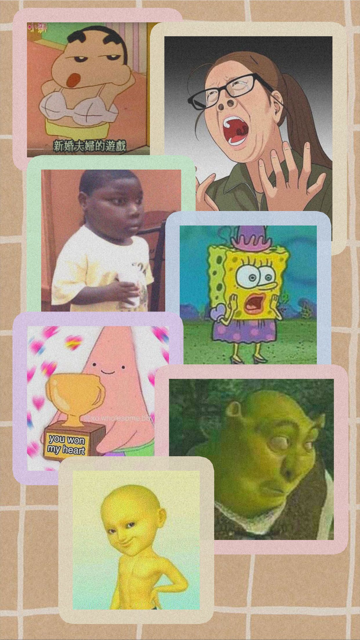 meme wallpaper. Shrek, Wallpaper, Anime scenery wallpaper