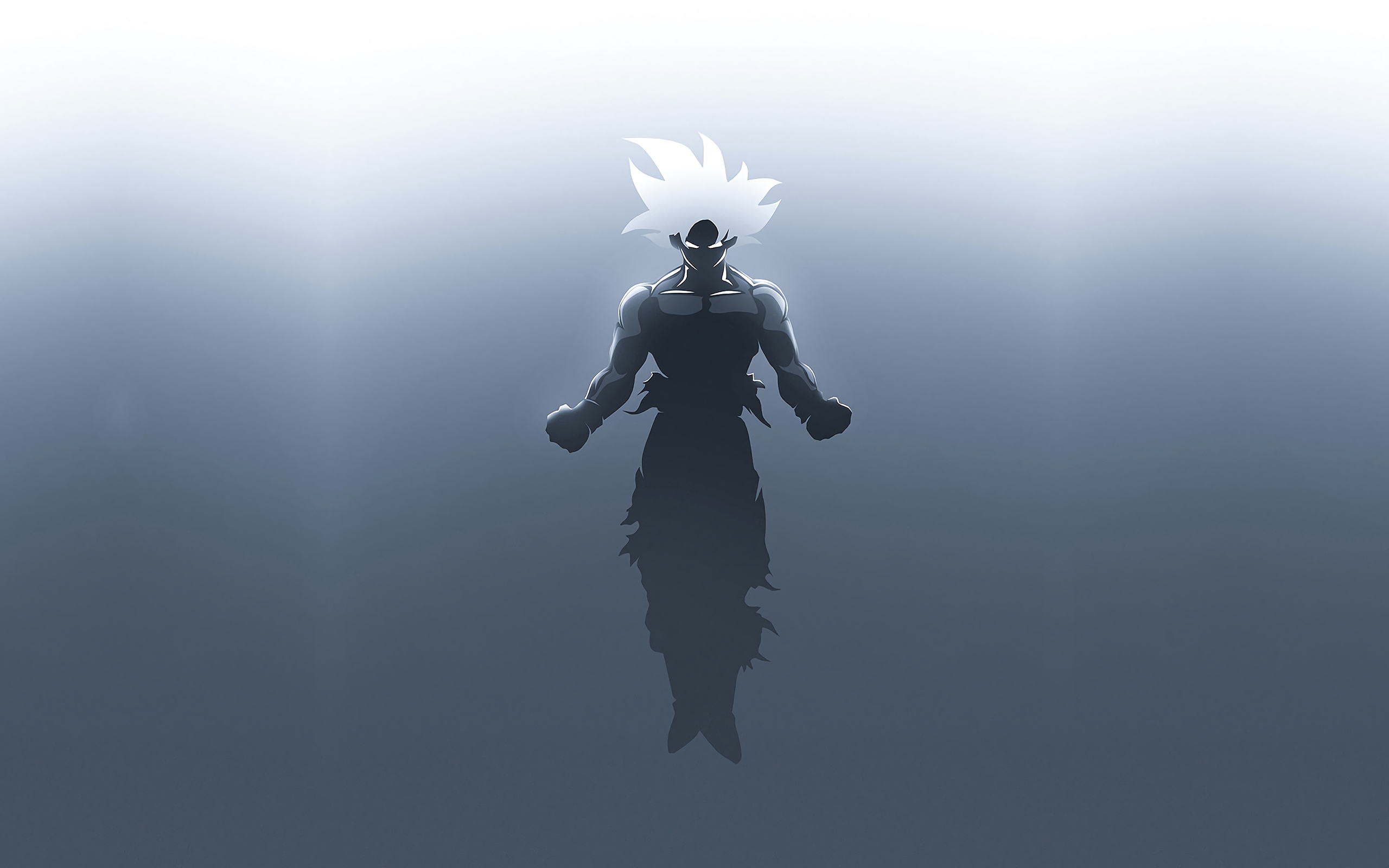 Goku In Dragon Ball Super Minimalism 2560x1600 Resolution HD 4k Wallpaper, Image, Background, Photo and Picture
