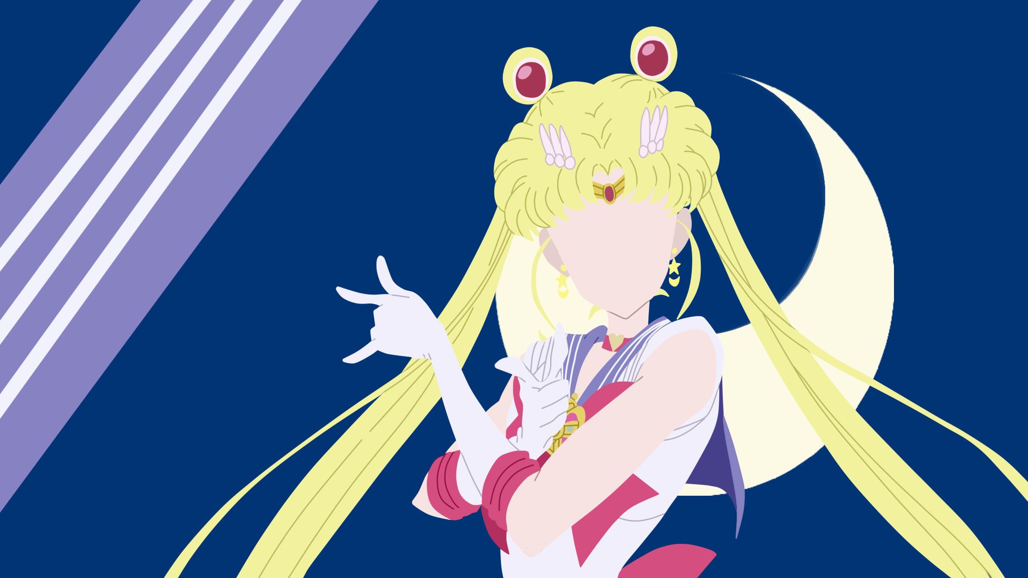 Sailor Moon Aesthetic Laptop Wallpaper