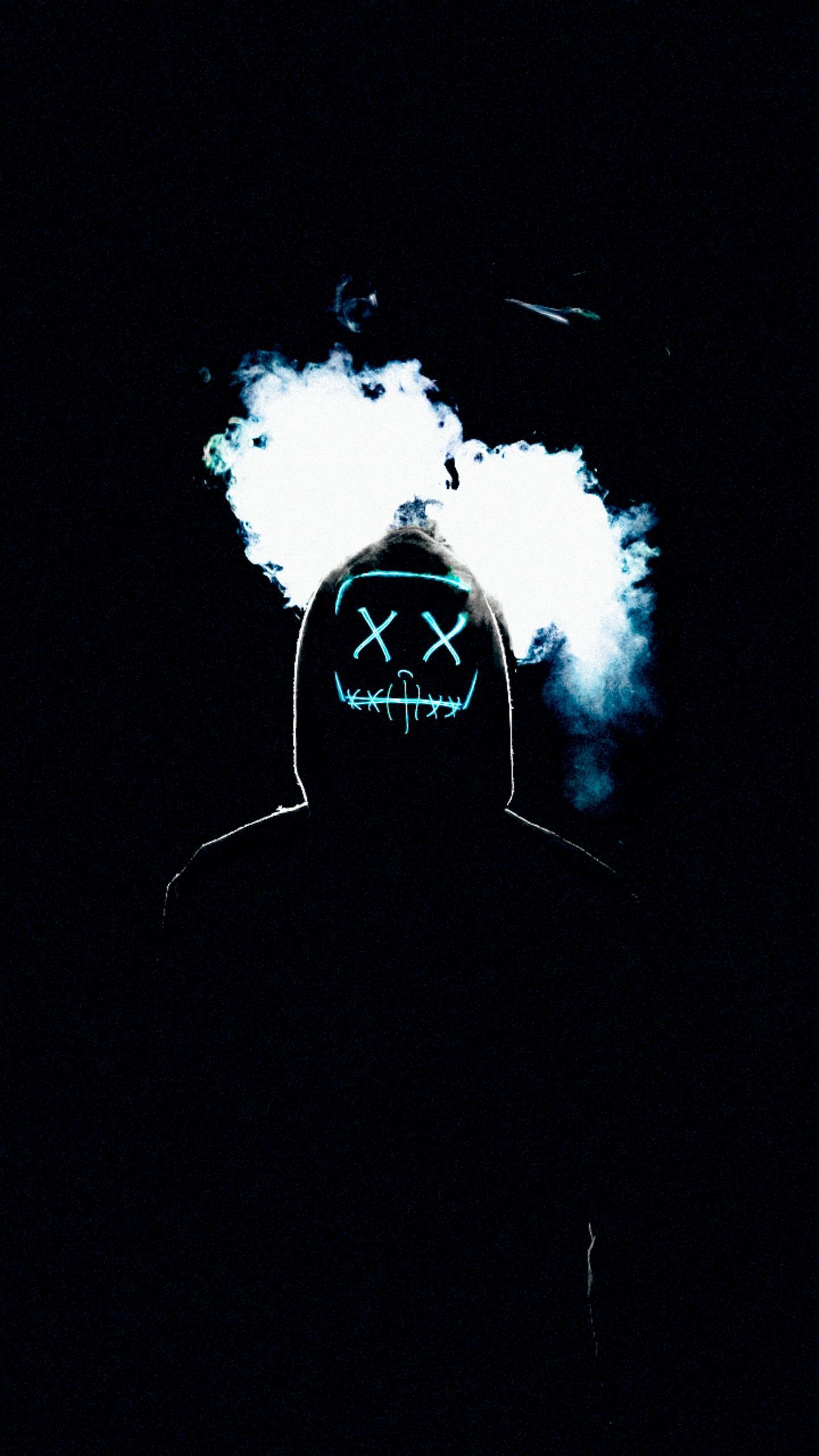 A person with smoke coming out of their head - Smoke