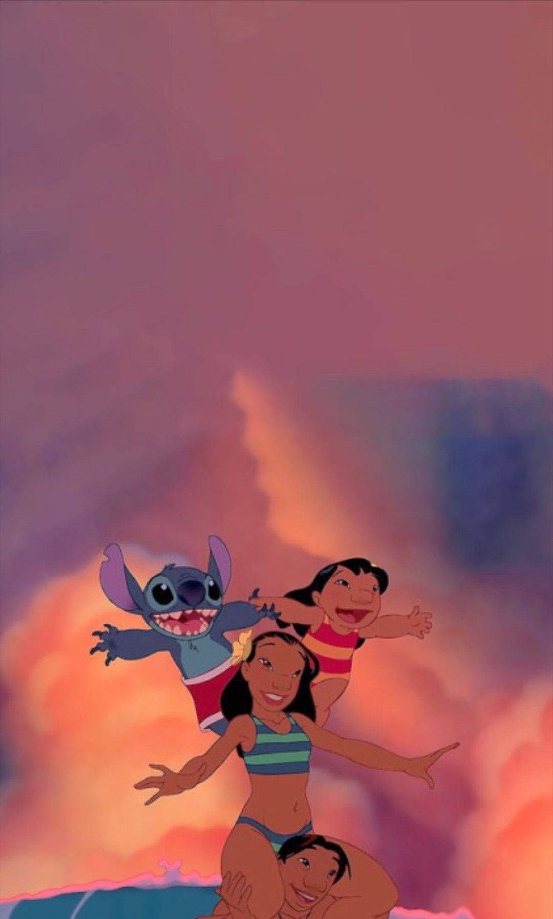 Lilo and Stitch iPhone Wallpaper with high-resolution 1080x1920 pixel. You can use this wallpaper for your iPhone 5, 6, 7, 8, X, XS, XR backgrounds, Mobile Screensaver, or iPad Lock Screen - Stitch