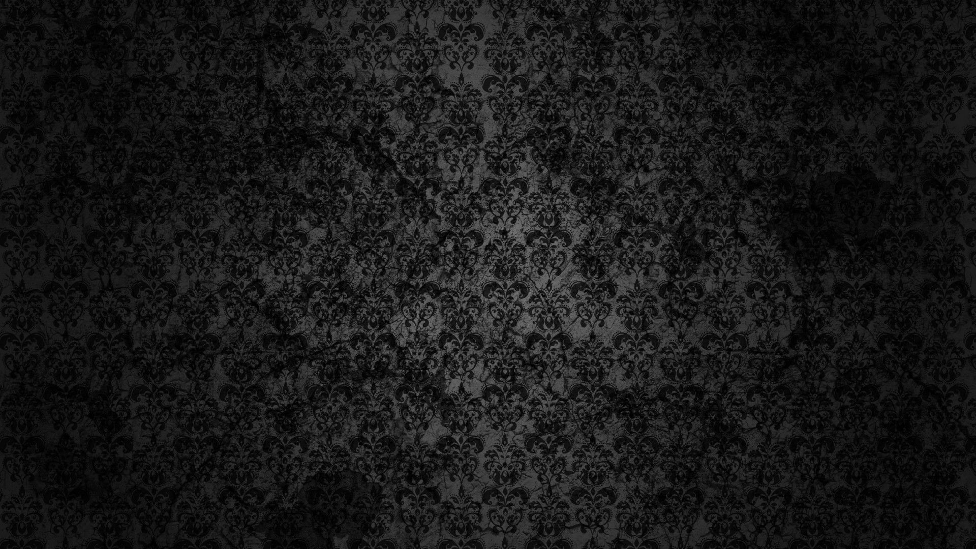 Black Damask Pattern Background This is a high resolution wallpaper for desktop and mobile devices. - Grunge