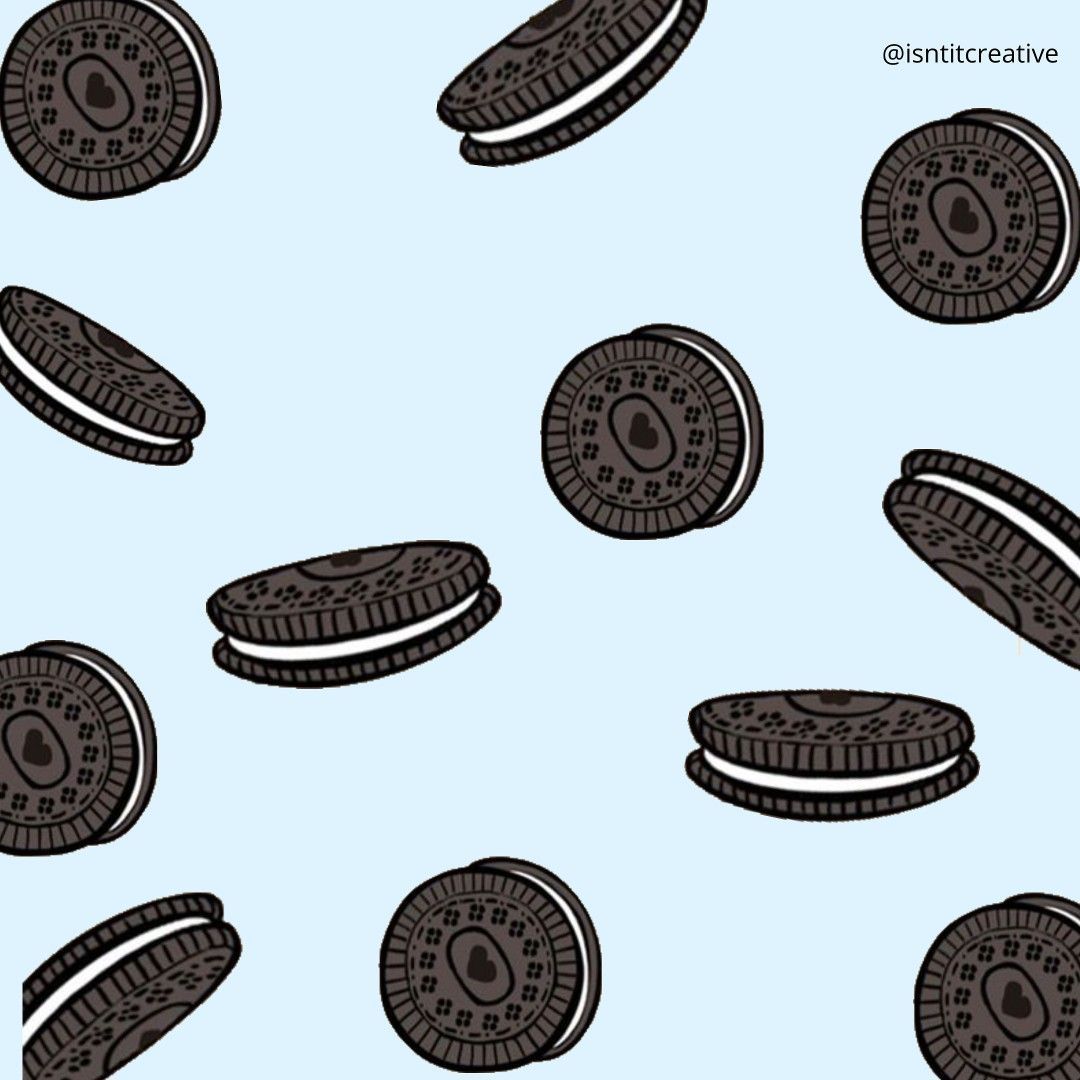 Oreos illustration. Ilustrasi, Gambar, Gambar anime