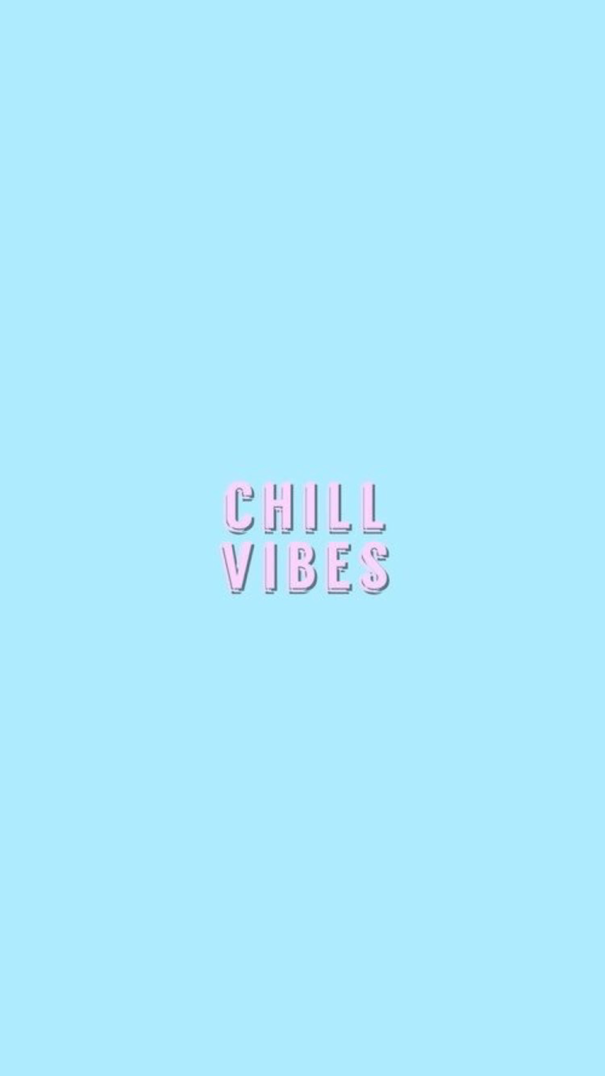 The chill vibes logo is pink and blue - Calming, study, March
