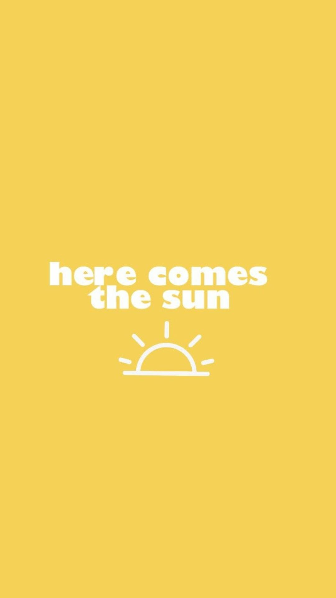 Here comes the sun wallpaper - Sun