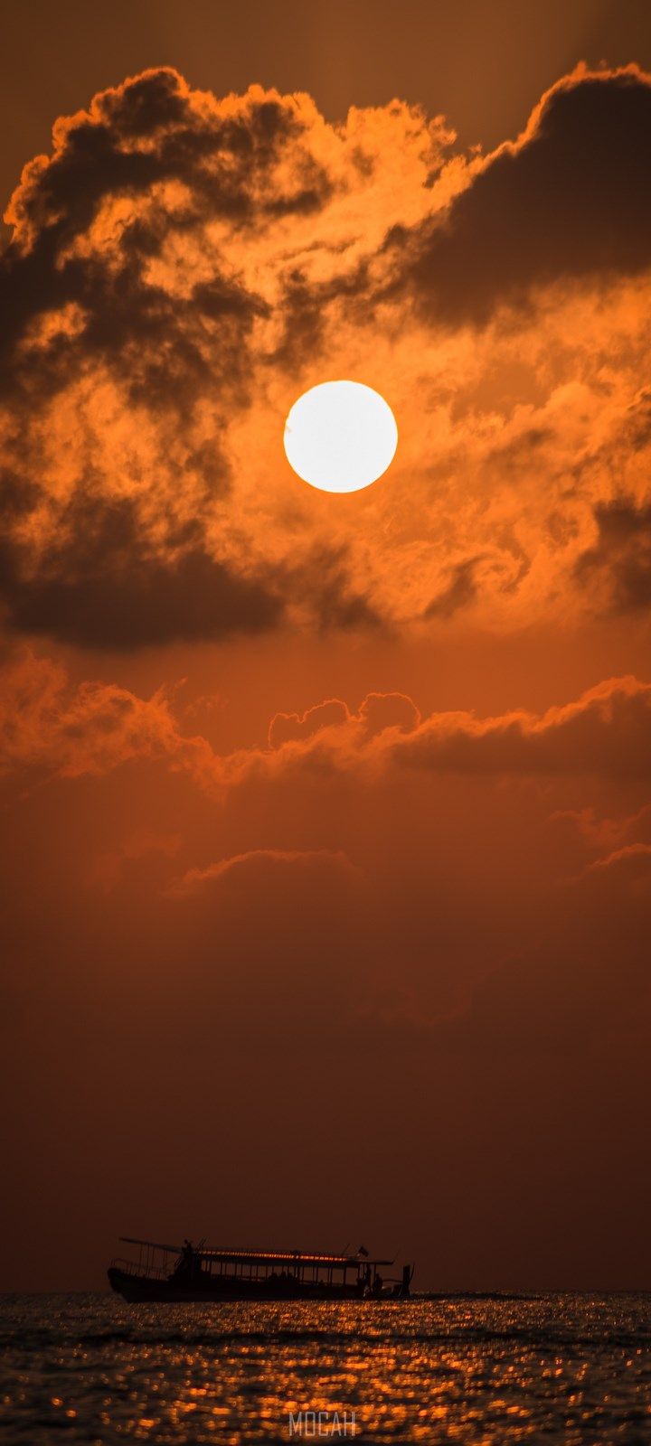 Sunset, Afterglow, Sun, Cloud, Dusk, vivo Y20i background hd, 720x1600 Gallery HD Wallpaper