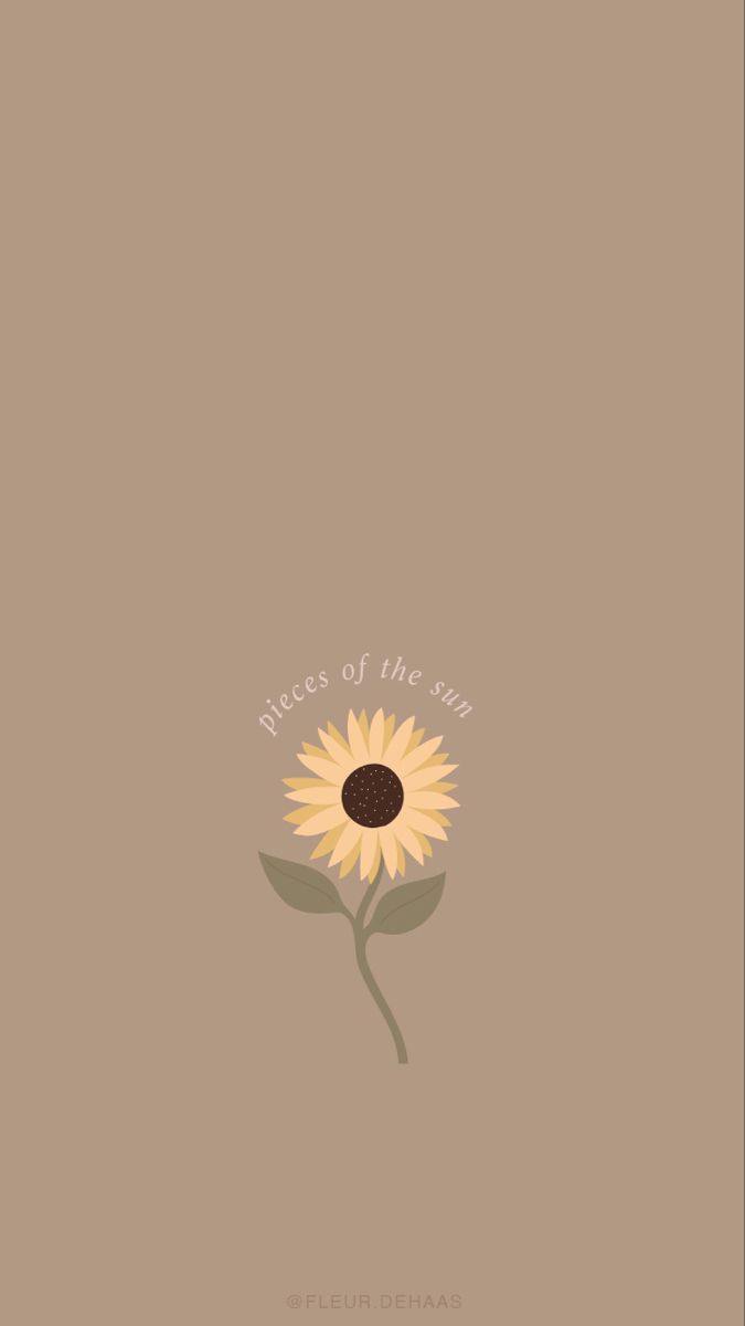 Pieces of the sun • wallpaper background. Vintage flowers wallpaper, Aesthetic iphone wallpaper, Sunflower wallpaper