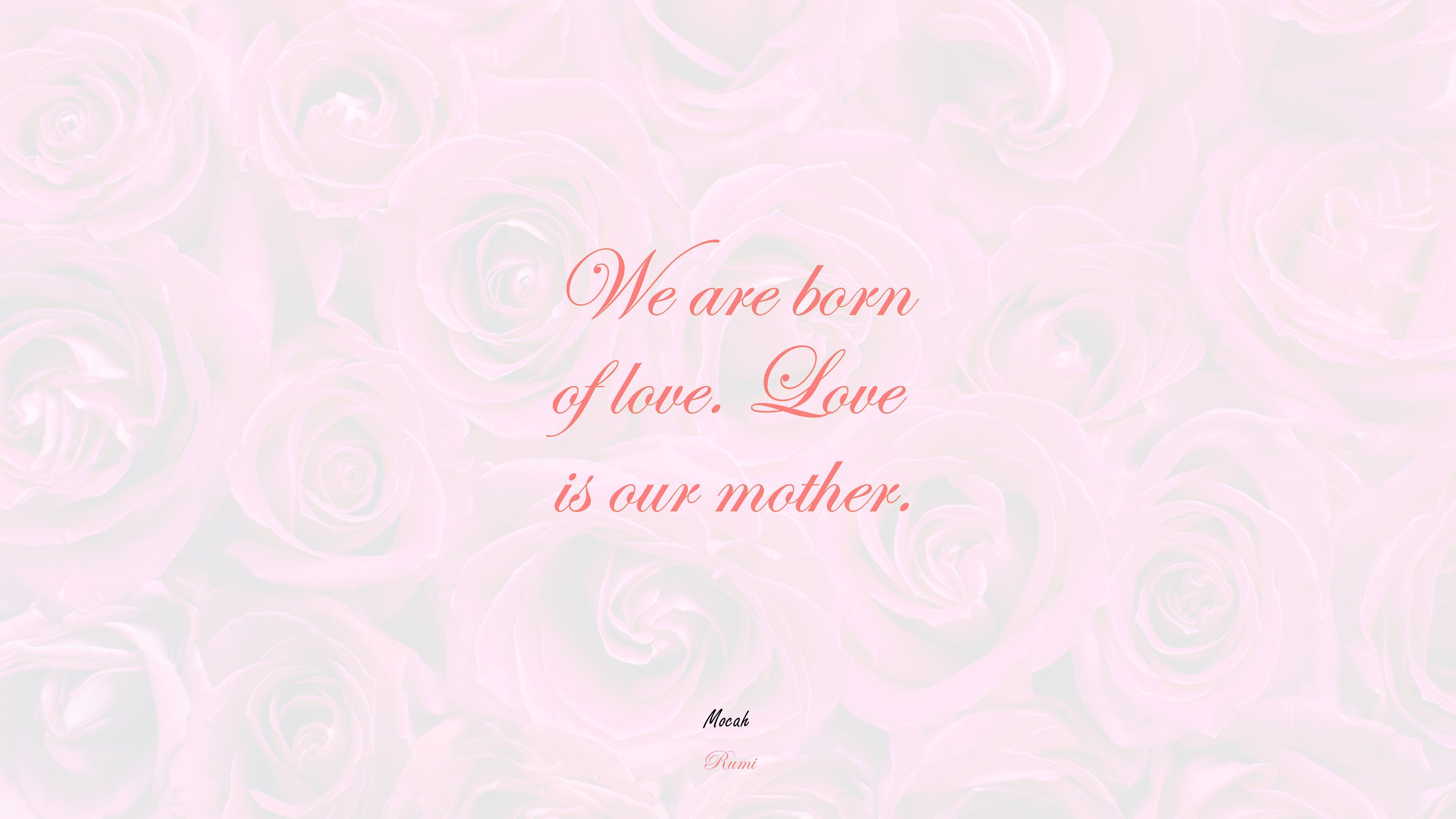 quote on love HD wallpaper, Rumi quote Gallery HD Wallpaper