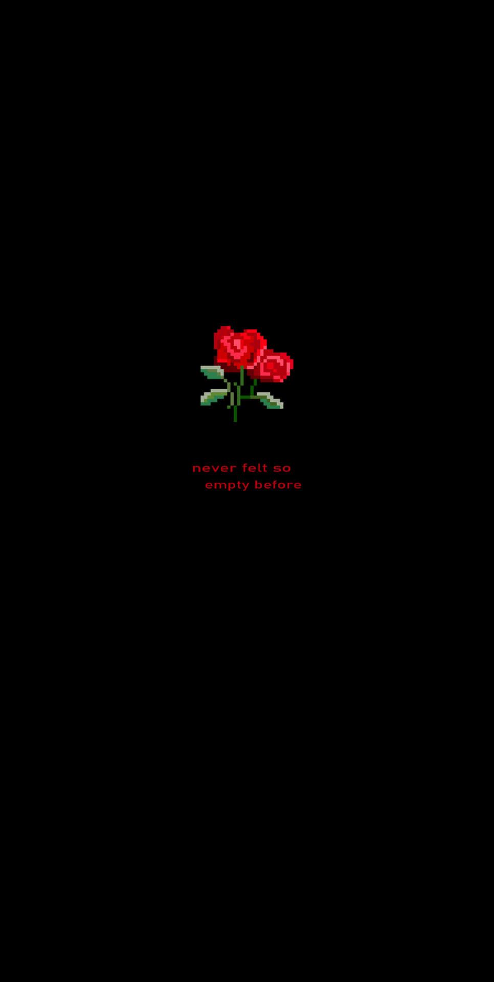 A black background with red roses on it - Dark red