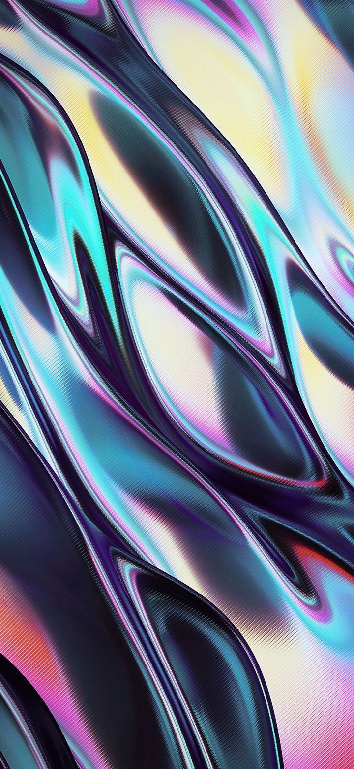ABSTRACT AESTHETIC LIQUID METAL WAVES WALLPAPER FREE DOWNLOAD