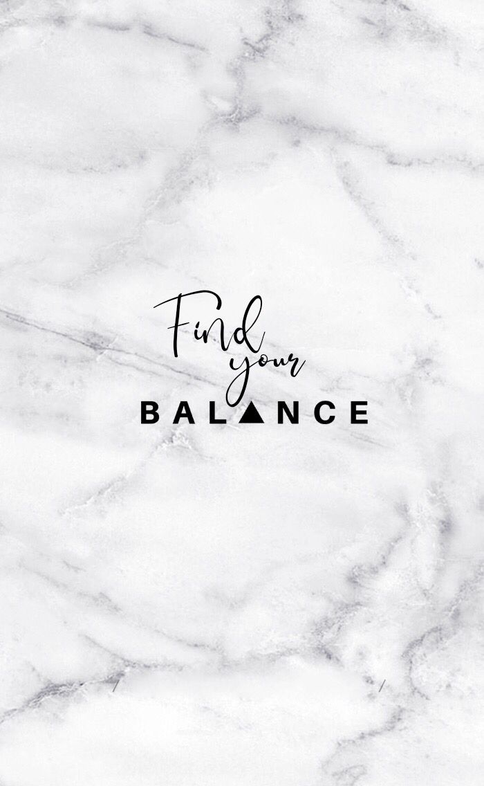 Official Balance Wallpaper. Simple quotes, Workout aesthetic, Finding yourself