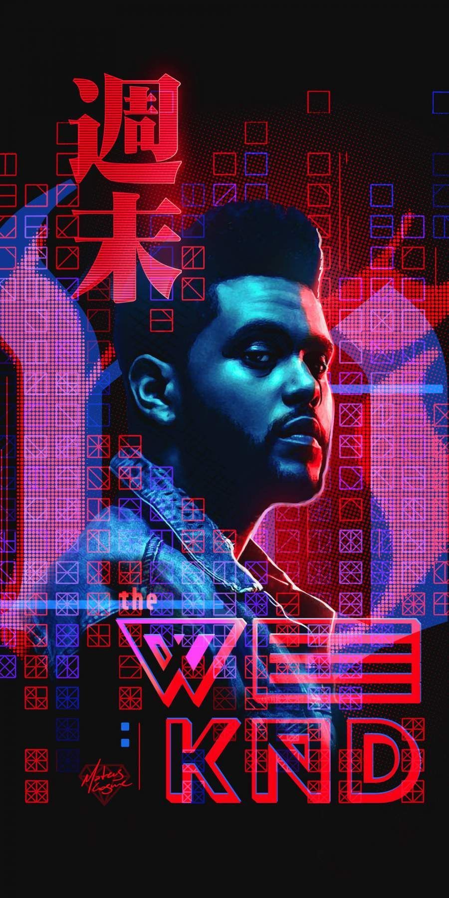 The poster for we kind - The Weeknd