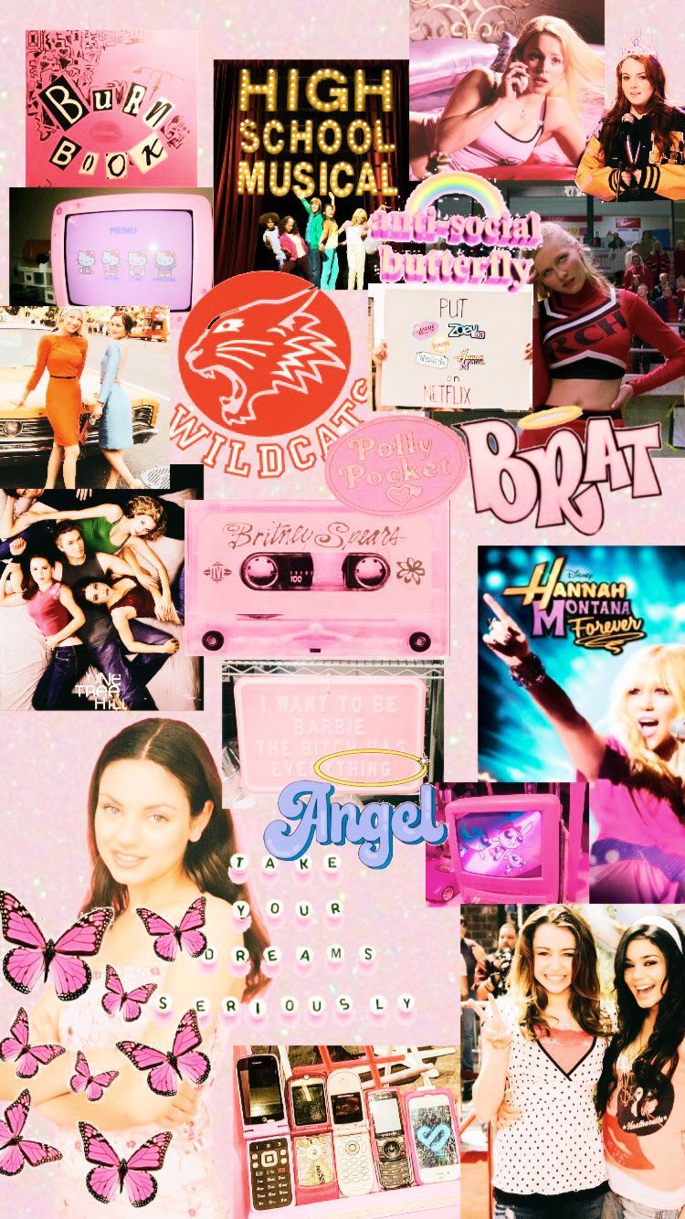 A collage of High School Musical characters and images - 2000s