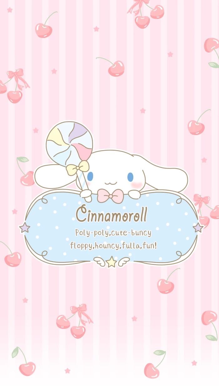 Cinnamoroll. iPhone wallpaper girly, Kawaii wallpaper, Sanrio wallpaper