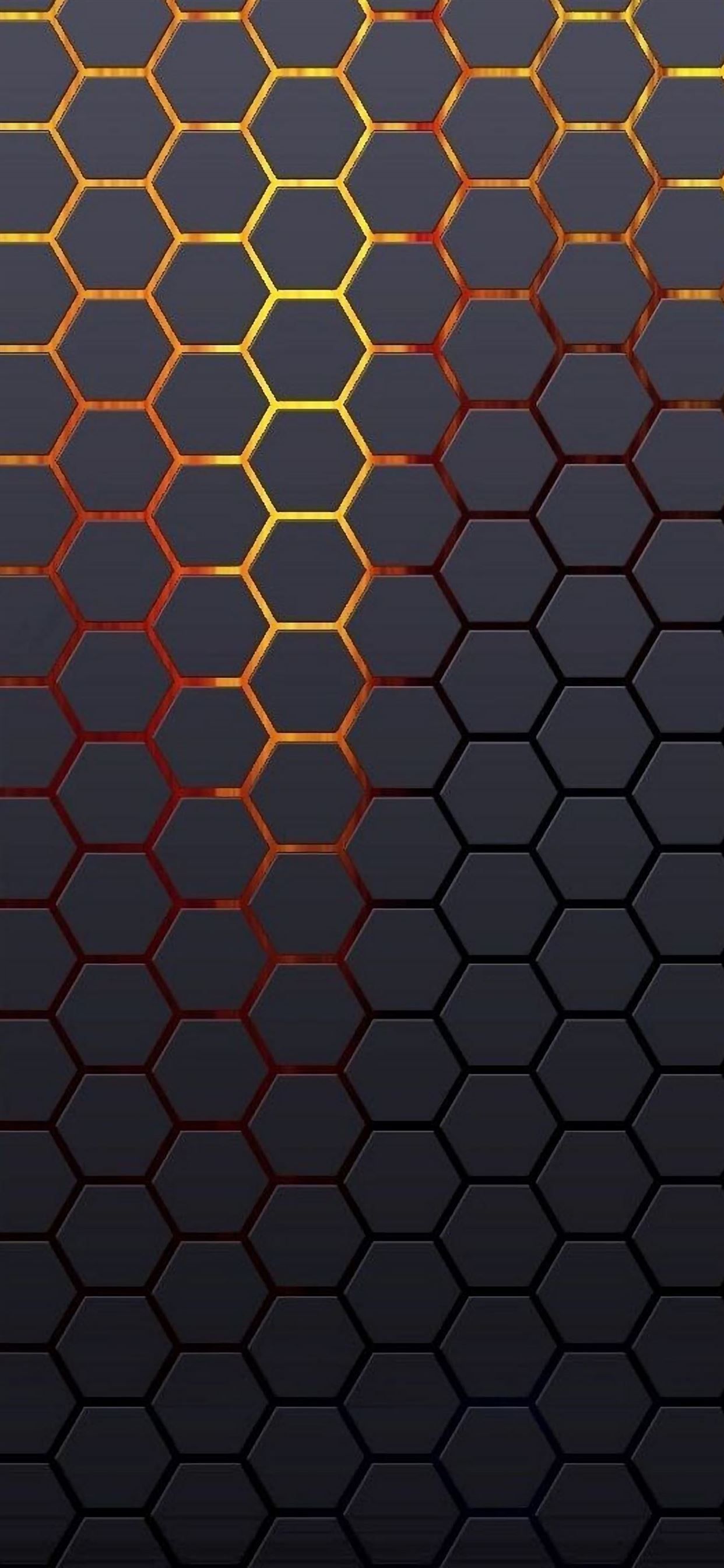 Hexagonal Grid Background iPhone Wallpaper Free Download
