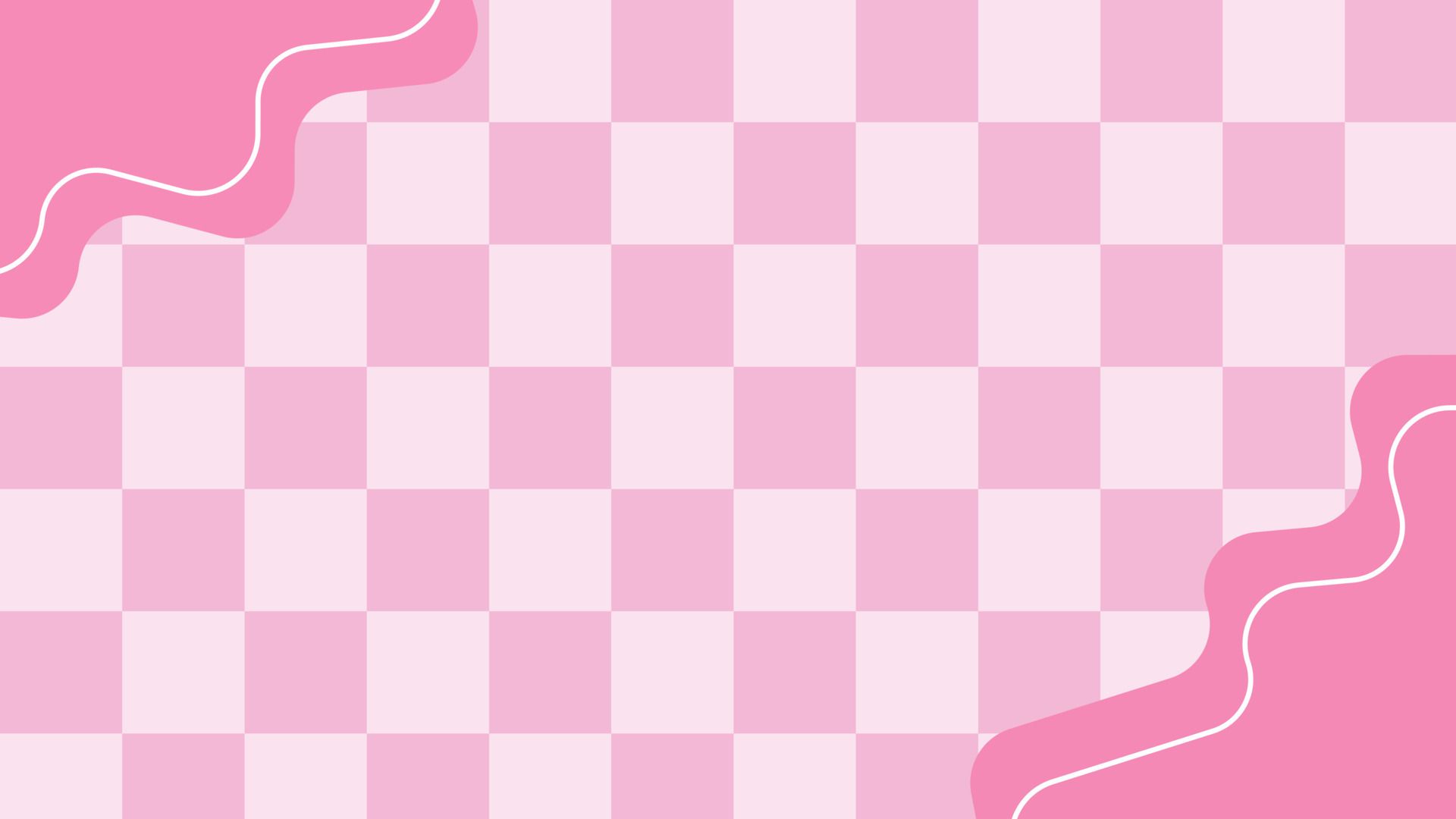 aesthetic minimal pink checkers, gingham, plaid, checkerboard frame wallpaper illustration, perfect for wallpaper, backdrop, postcard, background