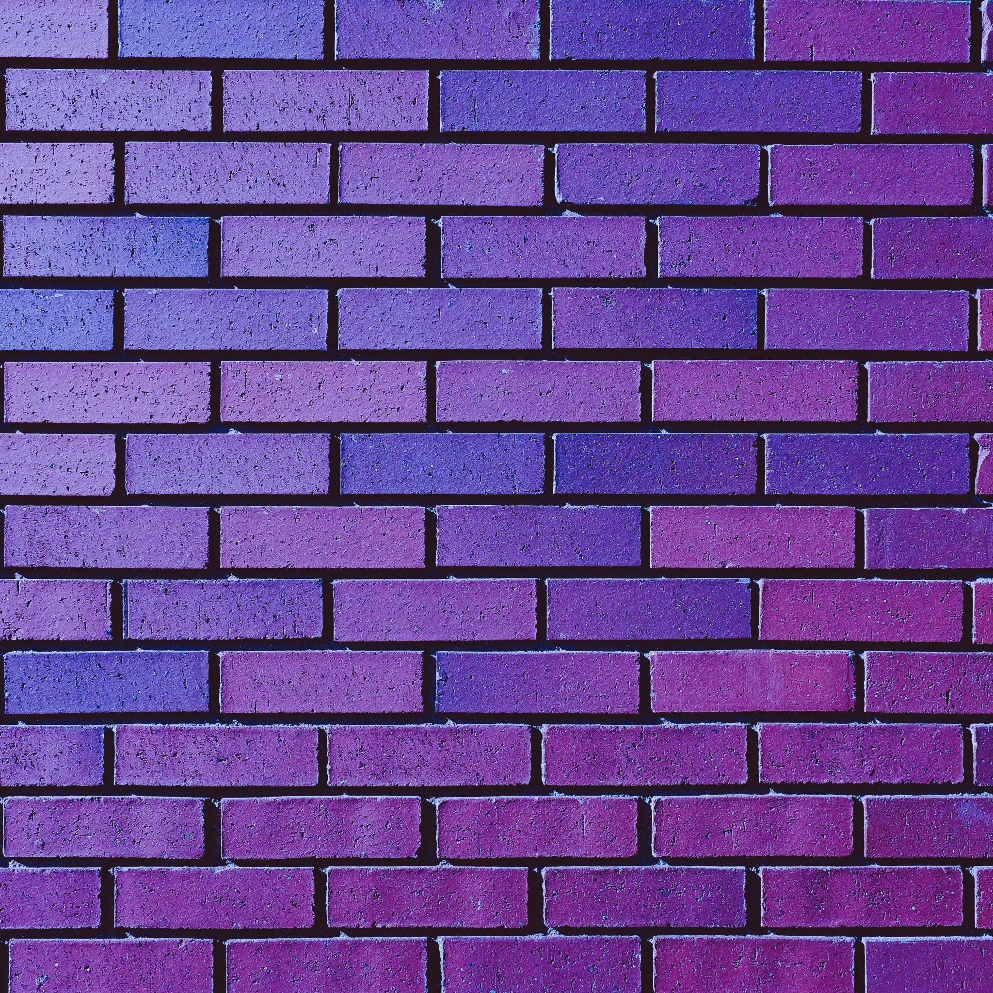 Brick wall Wallpaper 4K, Purple, Violet, Bricks, Photography
