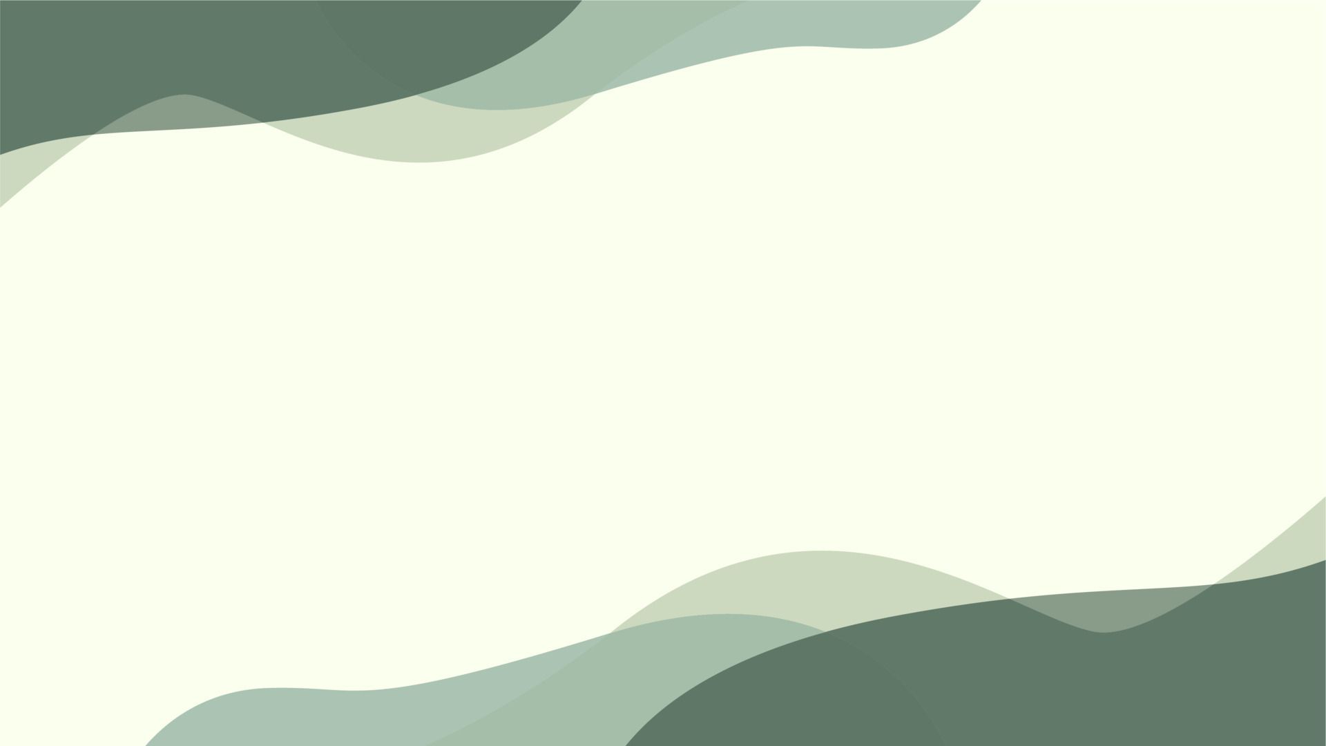 A green and white background with wavy lines - Green, sage green, vector