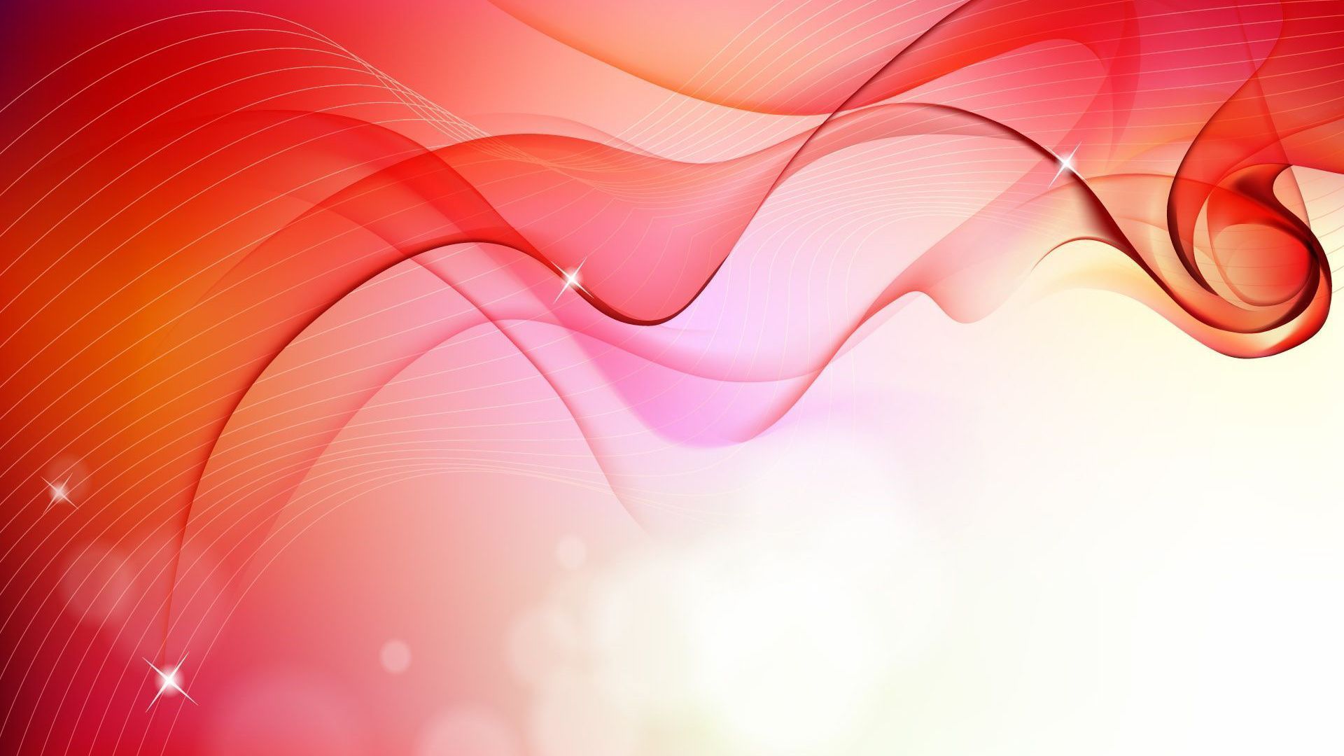 A red and orange abstract background - Bright