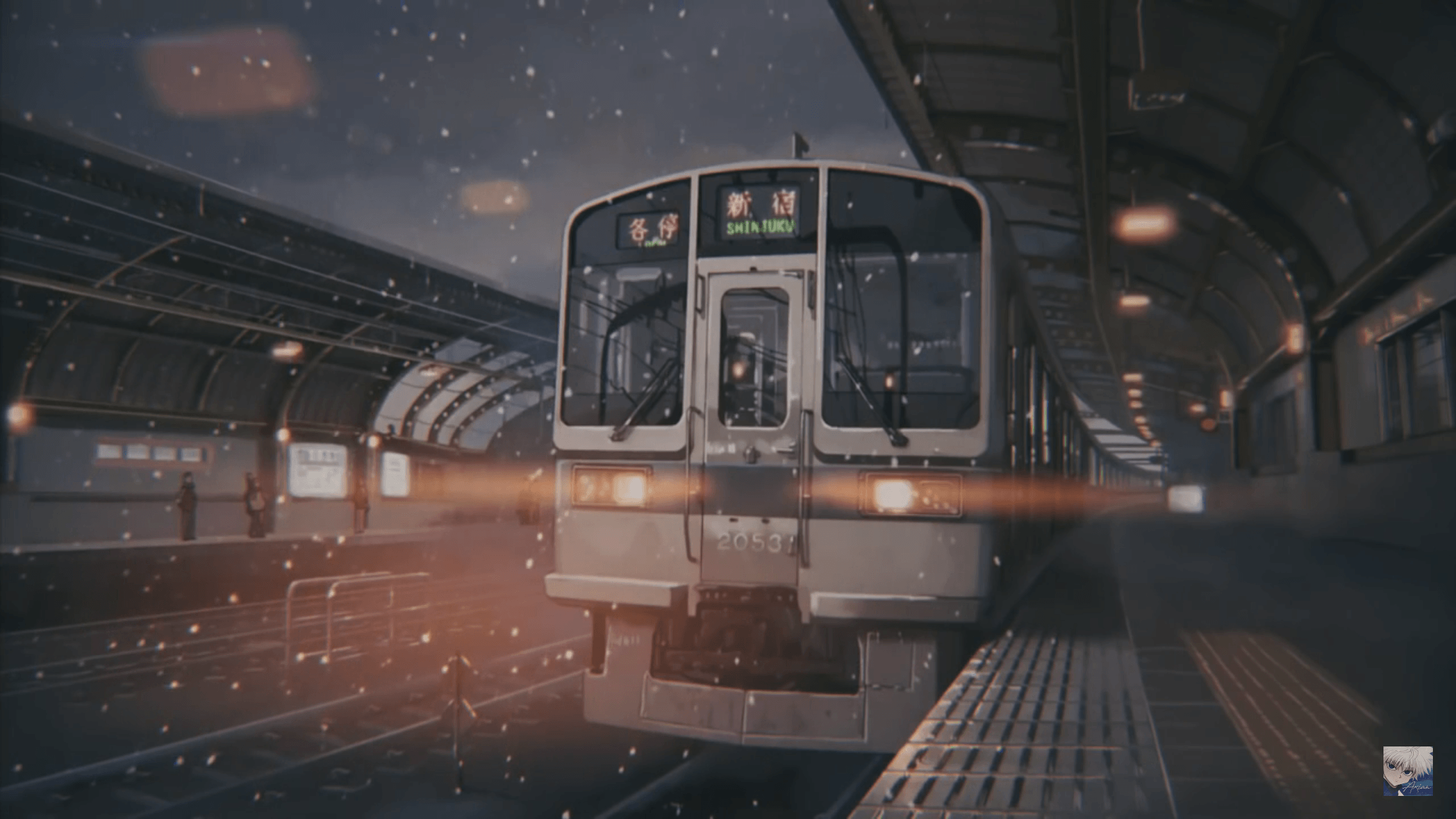 A train is coming into the station - Lo fi