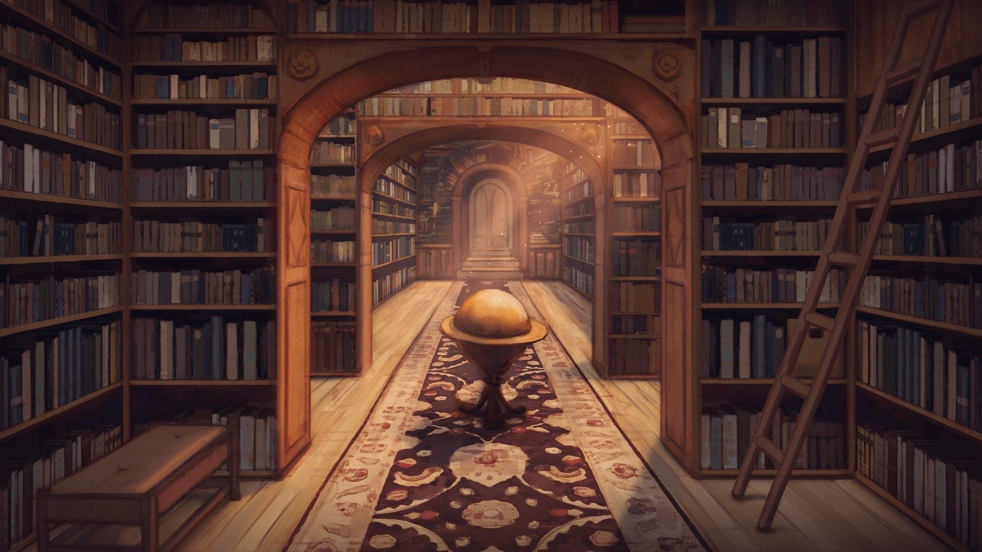 Library Wallpaper