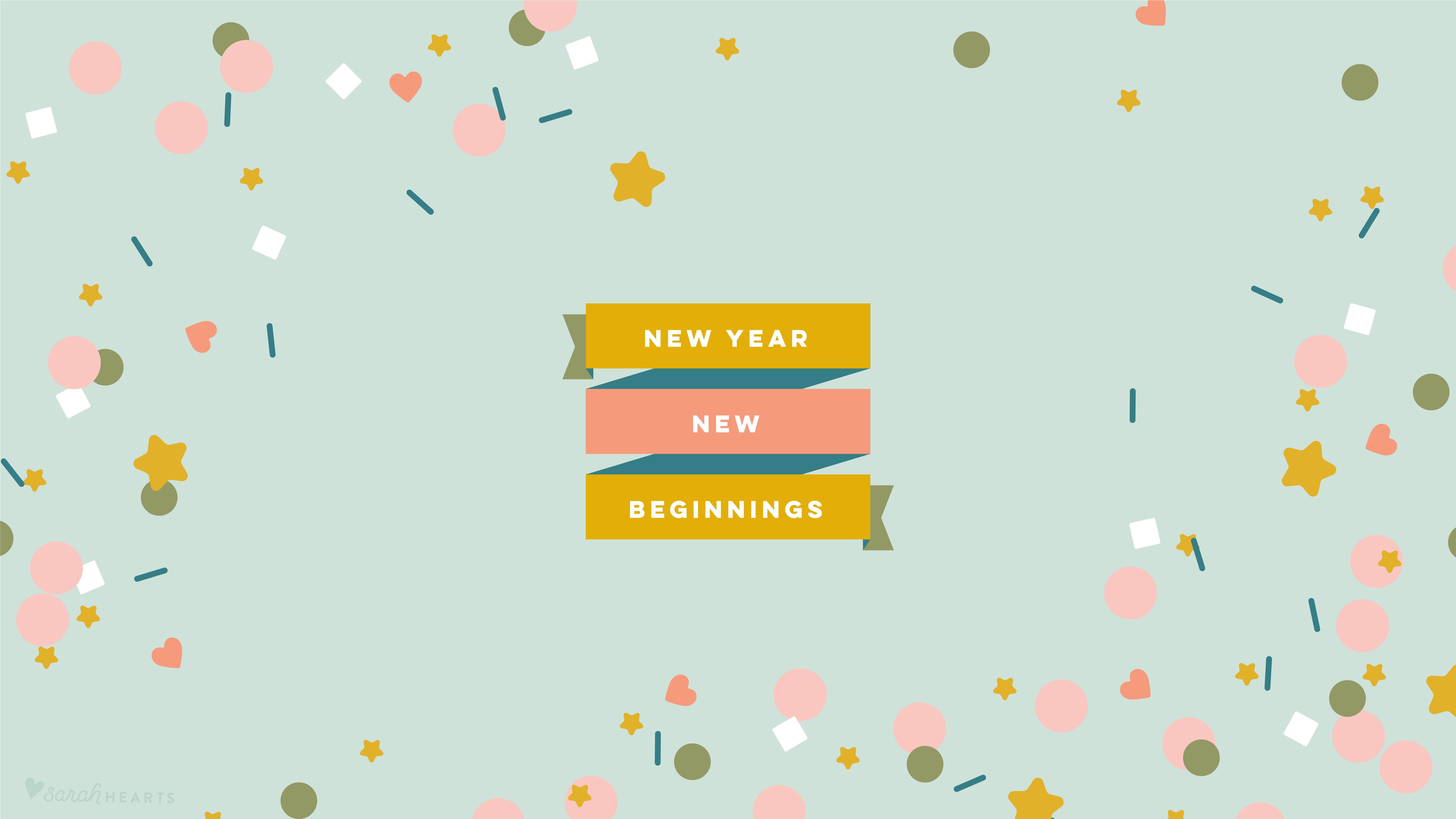 New Year, New Beginnings - New Year