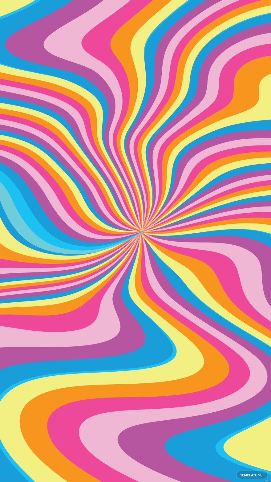 A colorful swirl background - Trippy