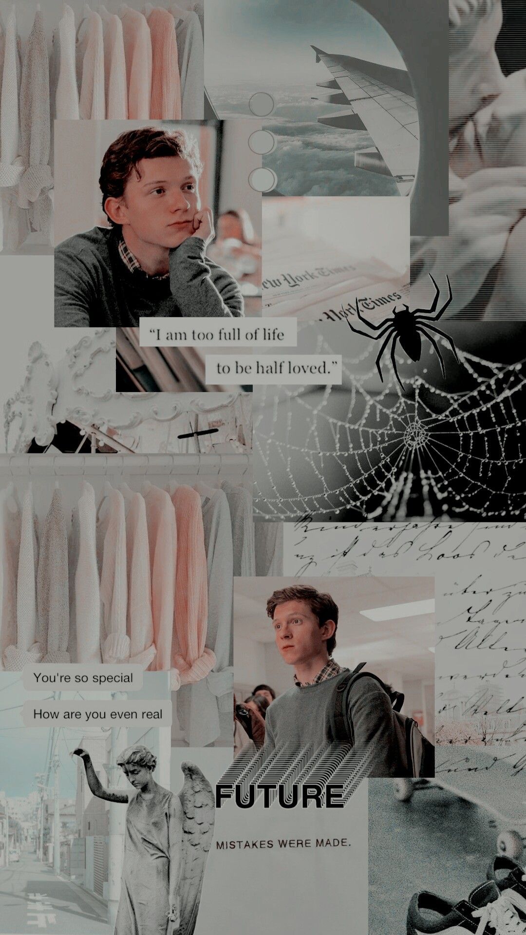 Tom Holland Aesthetic, Spiderman, Peter Parker, Spiderman Homecoming, Iphone Wallpaper, Wallpaper, Aesthetic Wallpapers, Peter Parker Spiderman, Tom - Tom Holland
