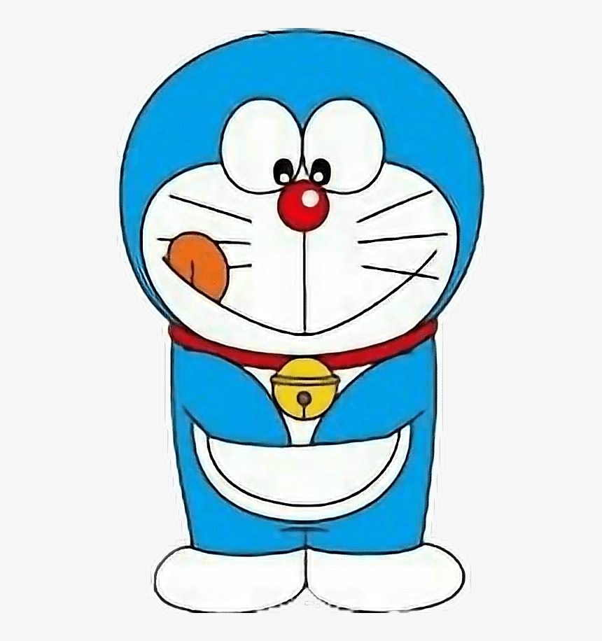 Doraemon cartoon character with a red nose - Doraemon