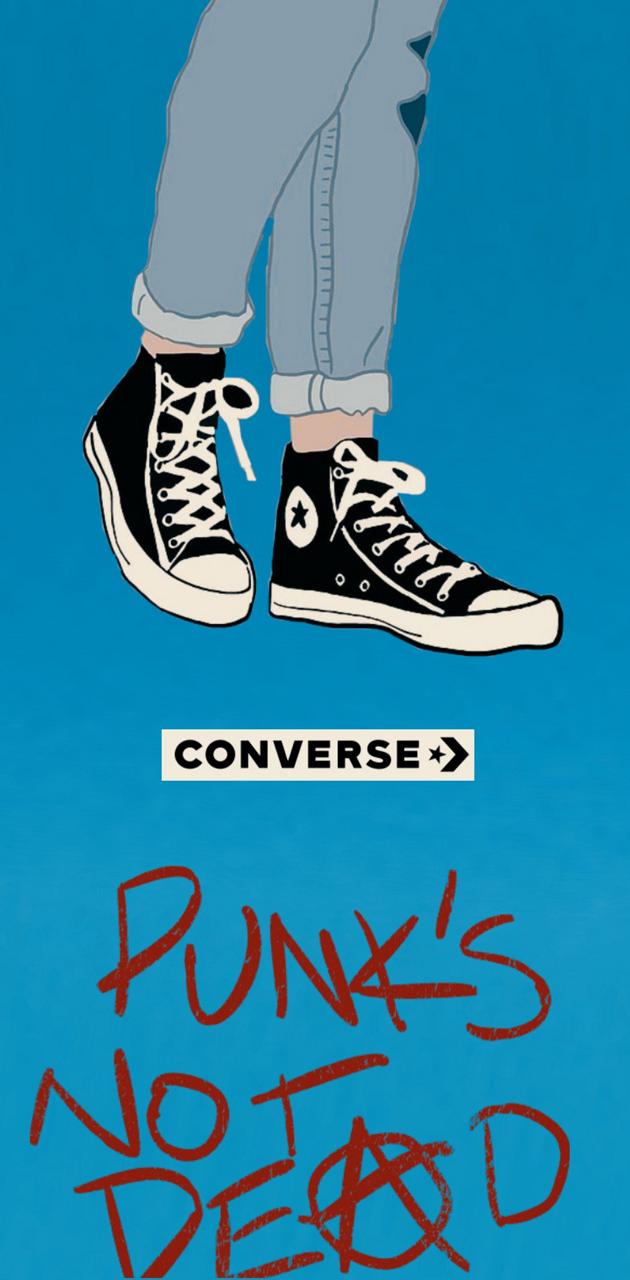Converse wallpaper for your phone! - Punk