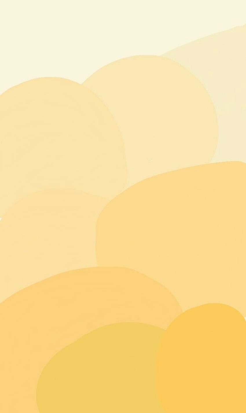 A yellow and orange background with some clouds - Yellow, yellow iphone, pastel yellow, sunlight, sunshine, light yellow