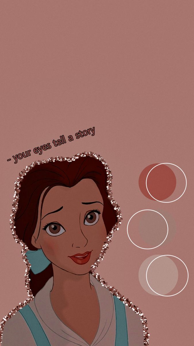 Belle from beauty and the beast with a quote from the movie.<ref> aesthetic wallpaper</ref><box>(4,3),(995,996)</box> - Princess, Belle, Disney
