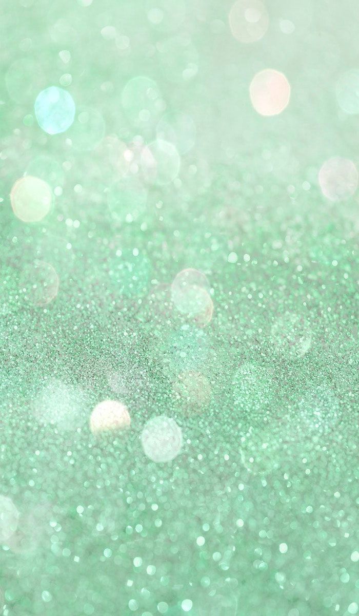 Sage Green Aesthetic Wallpaper : Glittery Sparkle Green Wallpaper