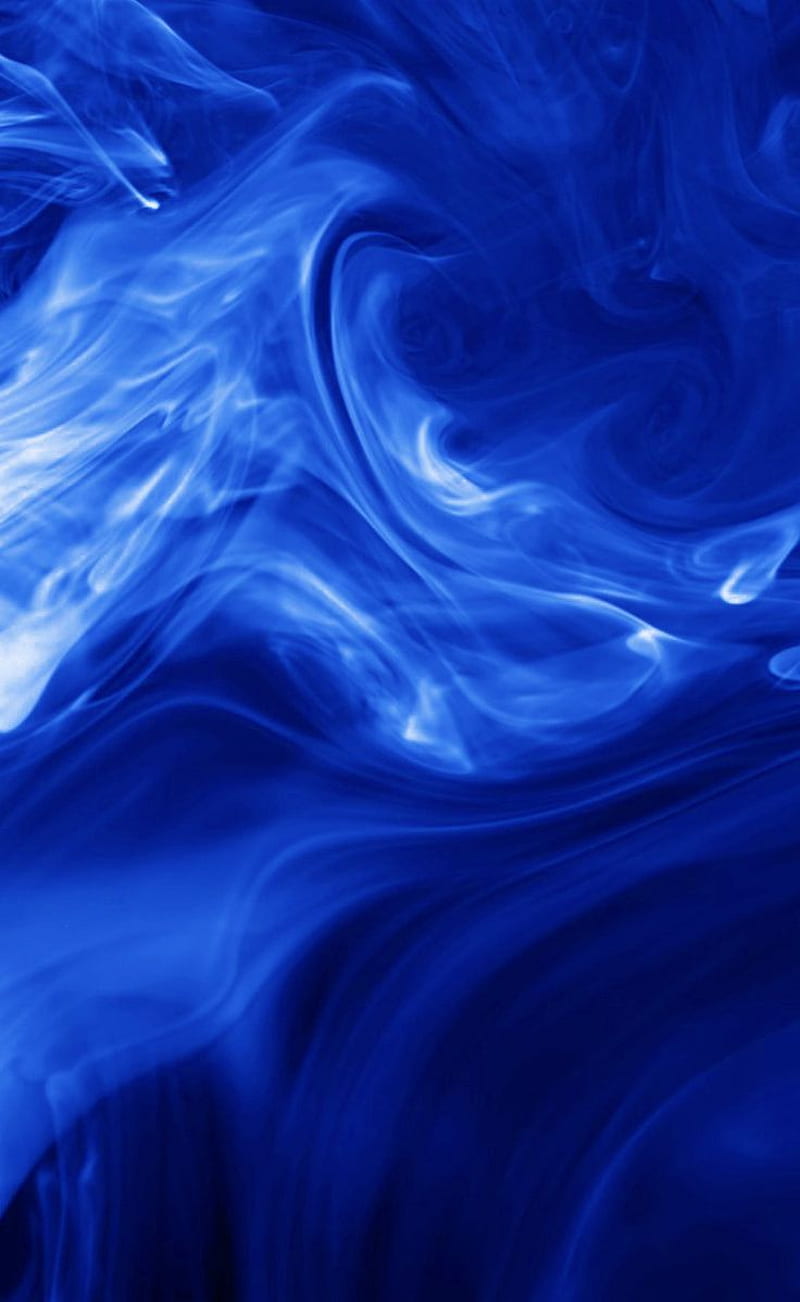 A blue and white abstract image - Dark blue