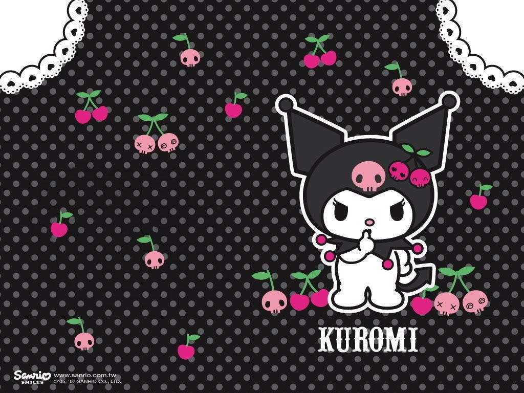 Kuromi is a character from the Sanrio company. - Hello Kitty, Kuromi, Sanrio