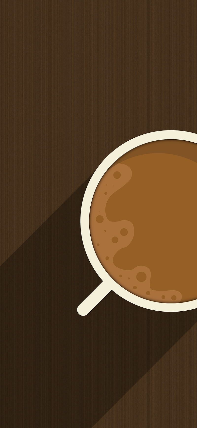 A cup of coffee on top is shown - Coffee