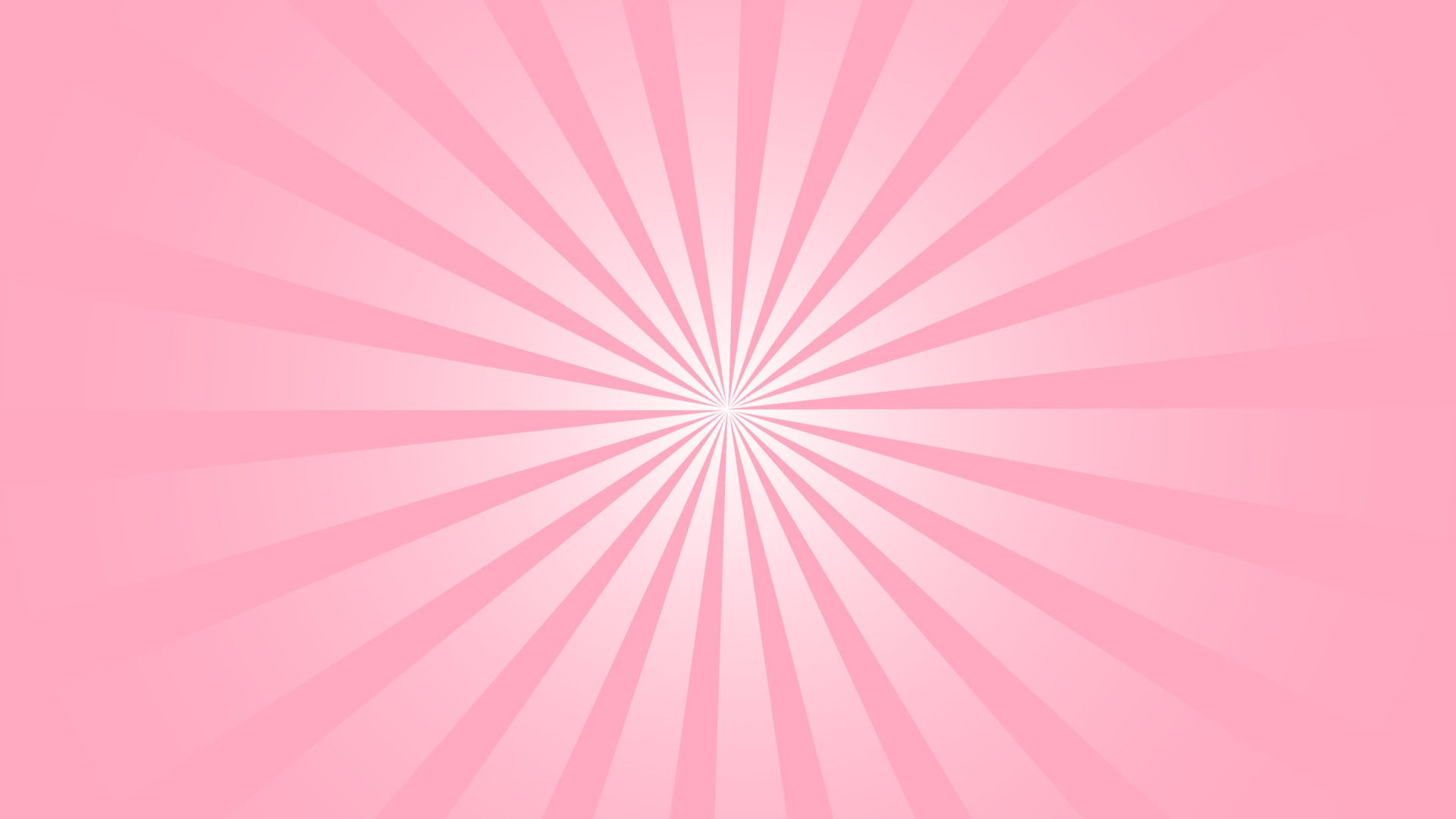 A pink and white sunburst background - Soft pink