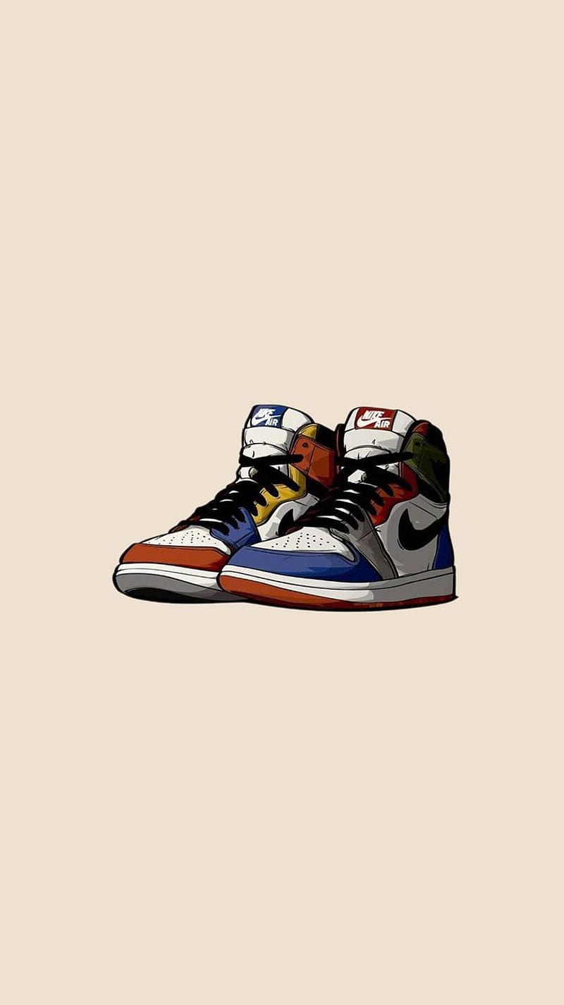 Nike x Jordan, jordan, nike, shoes, HD phone wallpaper
