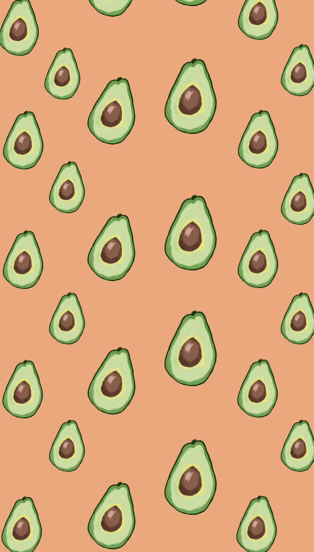 Avocado wallpaper. Wallpaper, Cute wallpaper, iPhone background