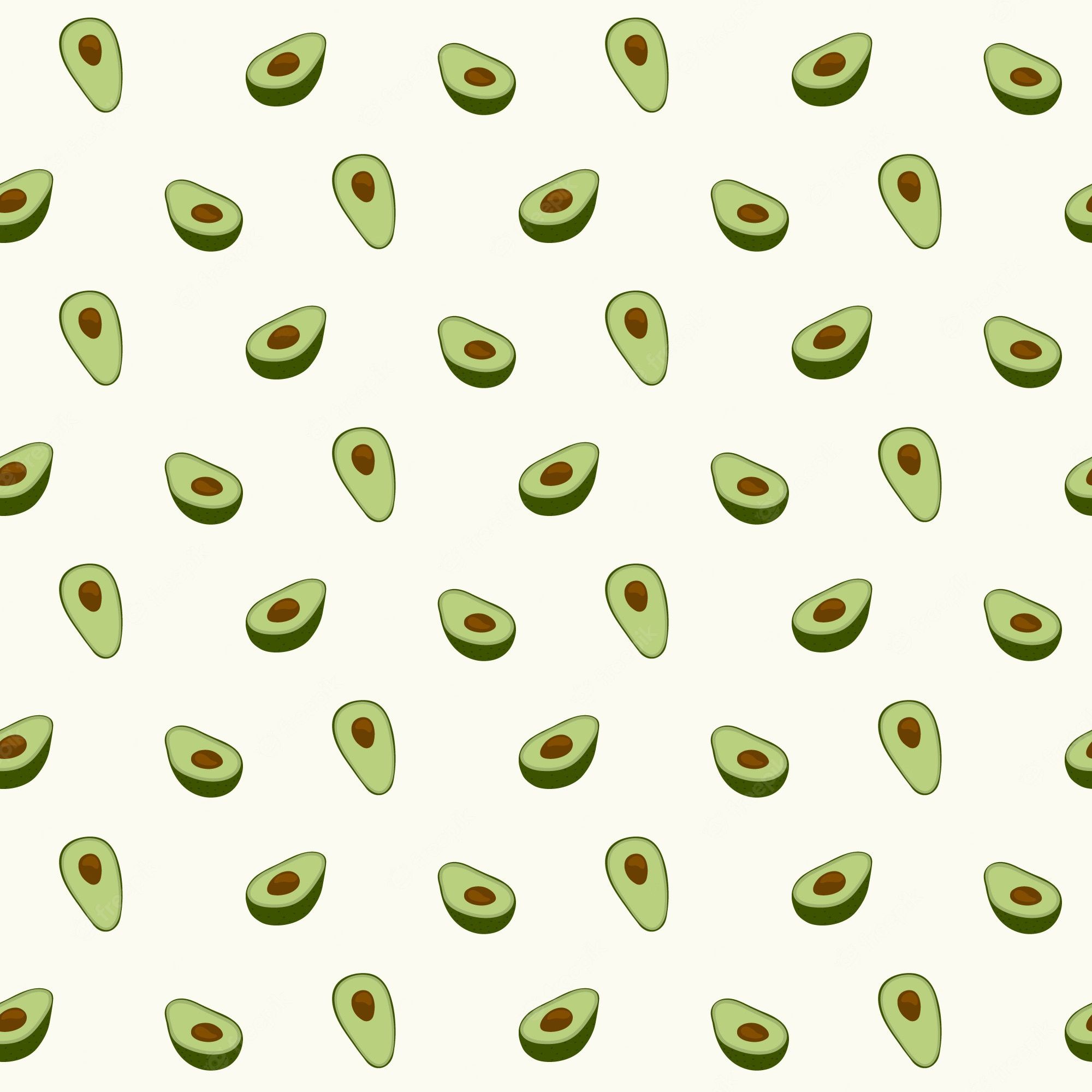 Cute avocado background Vectors & Illustrations for Free Download