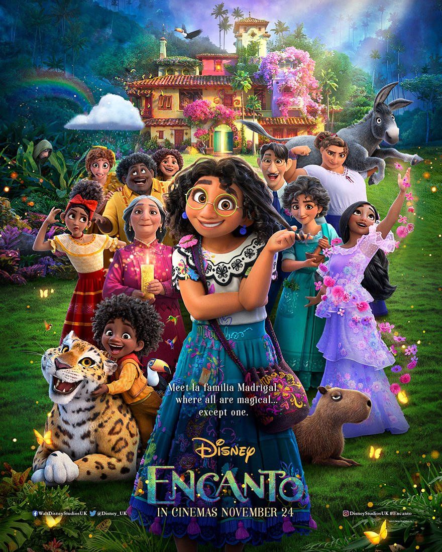 Disney's coco movie poster - Encanto