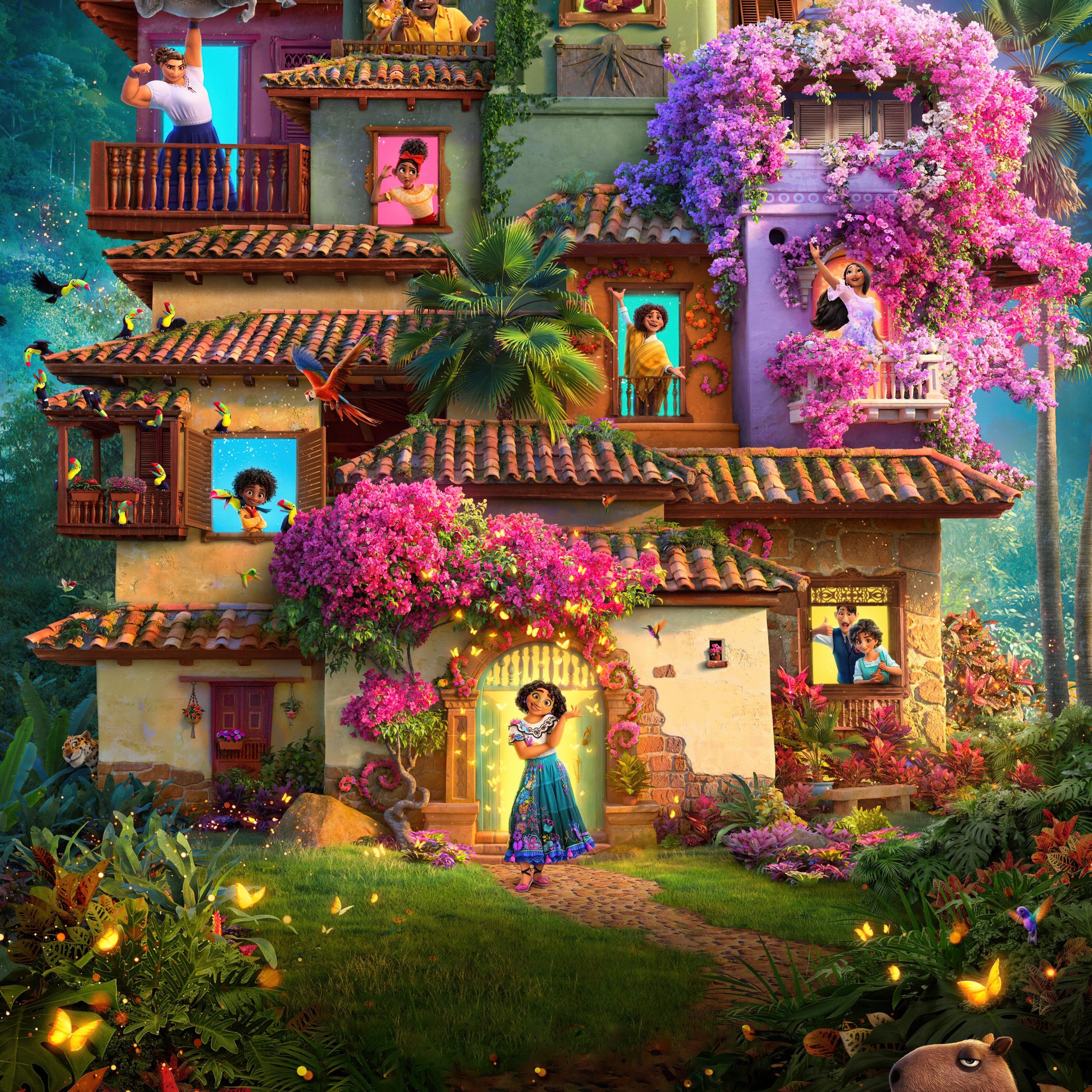 A poster of the movie coco - Encanto