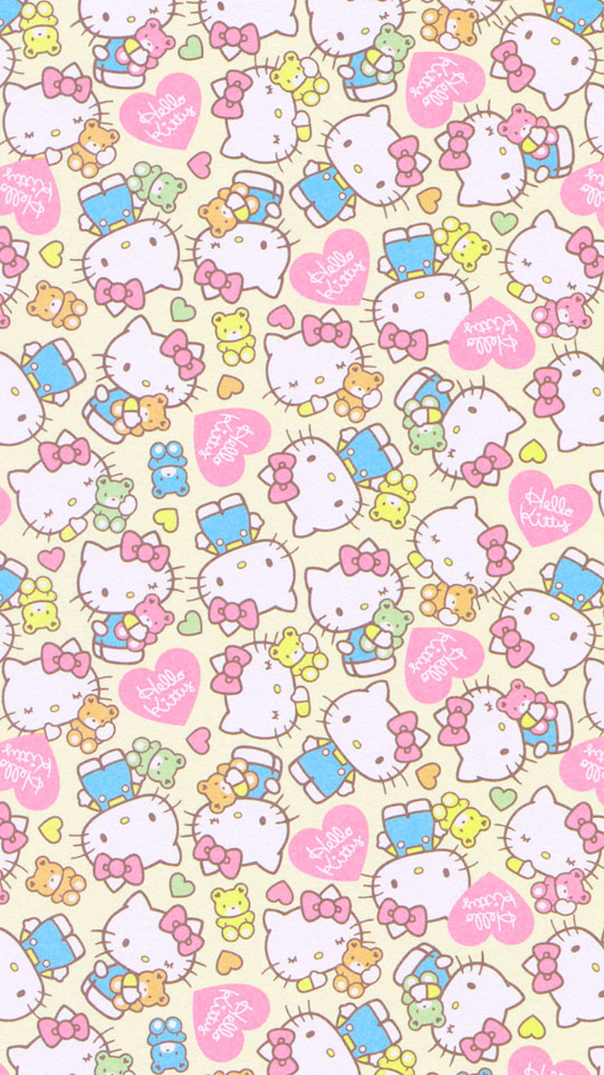 Hello kitty wallpaper background with cute cartoon characters - Sanrio, Hello Kitty